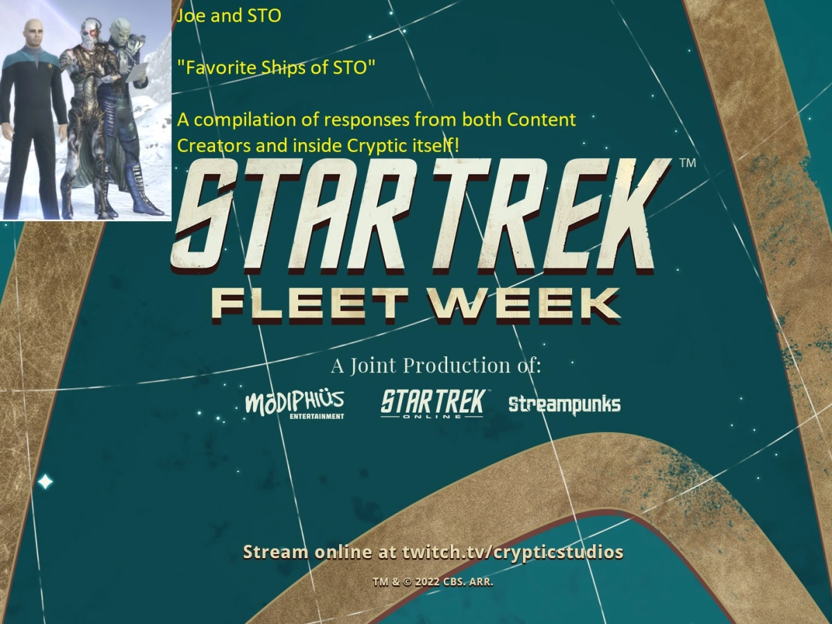 FLEET WEEK! Favorite Starships in STO within Cryptic Studios (CONTEST ENDED; WINNERS DRAWN)